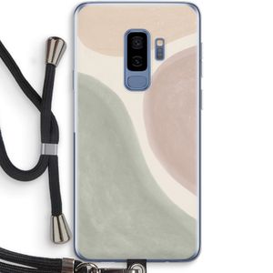 Geo #6: Samsung Galaxy S9 Plus Transparant Hoesje met koord