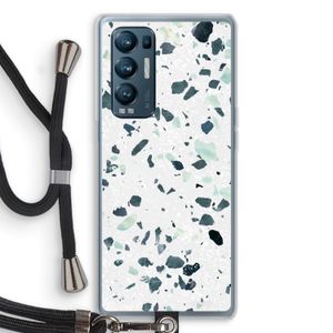 Terrazzo N°2: Oppo Find X3 Neo Transparant Hoesje met koord