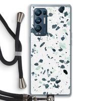 Terrazzo N°2: Oppo Find X3 Neo Transparant Hoesje met koord