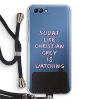 Christian Grey: Honor 10 Transparant Hoesje met koord