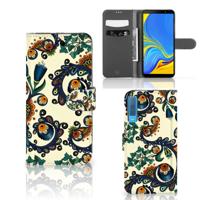 Wallet Case Samsung Galaxy A7 (2018) Barok Flower | Portemonnee hoesje