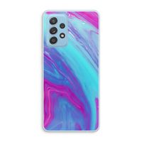 Zweverige regenboog: Samsung Galaxy A73 Transparant Hoesje Zweverige regenboog: Samsung Galaxy A73 Transparant Hoesje
