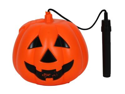 Halloween pompoen 16 cm LED en geluid 3xAAA - Hit