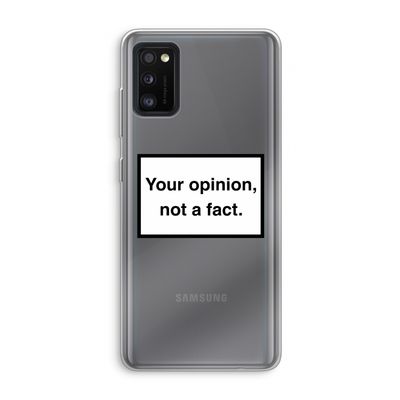 Your opinion: Samsung Galaxy A41 Transparant Hoesje