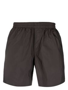 Lanvin short de bain à taille élastiquée - Noir