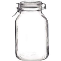 Rocco Bormioli Klempot vierkant 1,5ltr fido pak a 6 st.