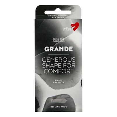 Condooms RFSU Grande 19 cm (10 uds)