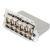 Fender Vintage-Style Strat Bridge Assembly Chrome brug voor diverse Fender gitaren