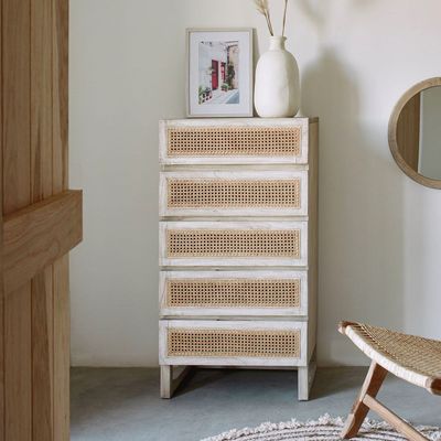 Kave Home Ladekast 'Rexit' Webbing, 60 x 113cm