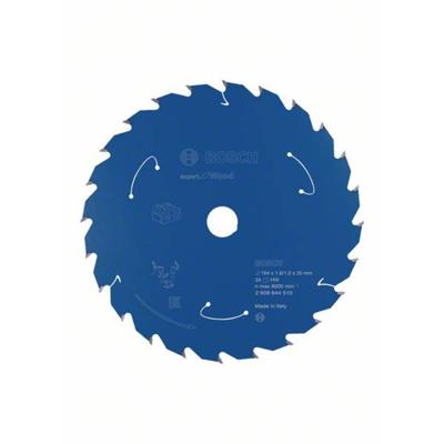 Bosch Accessories Bosch Power Tools 2608644510 Cirkelzaagblad 184 x 20 mm Aantal tanden: 24 1 stuk(s)