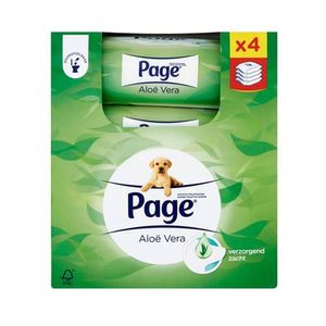 Page - Vochtig toiletpapier Aloë Vera - 4x 42 stuks