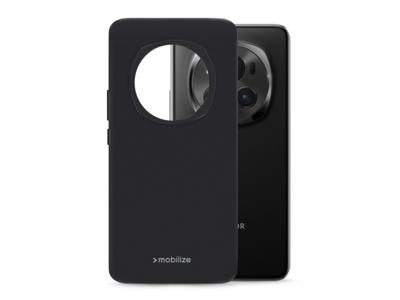 Mobilize Mobilize Rubber Gelly Case Honor Magic6 Pro Matt Black