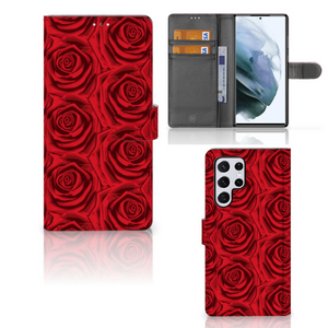 Samsung Galaxy S22 Ultra Hoesje Red Roses