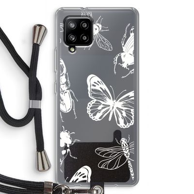 Tiny Bugs: Samsung Galaxy A42 5G Transparant Hoesje met koord