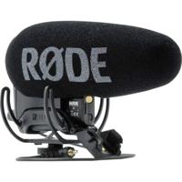 RODE Microphones Videomic Pro+ Cameramicrofoon Dasspeld Zendmethode:Digitaal Flitsschoenmontage, Incl. windkap, Incl. kabel Microfoon TRS (3.5 mm jackplug)