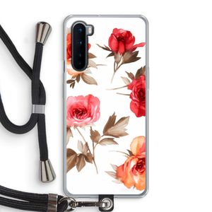 Roosjes: OnePlus Nord Transparant Hoesje met koord