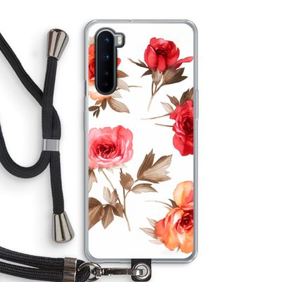Roosjes: OnePlus Nord Transparant Hoesje met koord