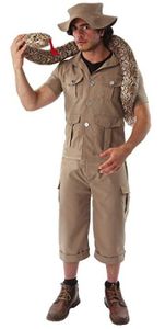 Safari pak carnaval heren