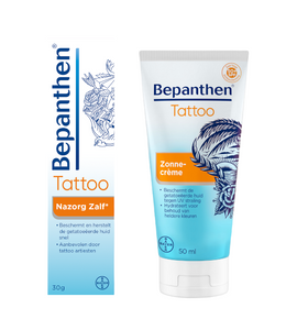 Bepanthen Tattoo Zomerpakket - Nazorg Zalf en Zonnecrème