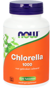 NOW Chlorella 1000mg Tabletten