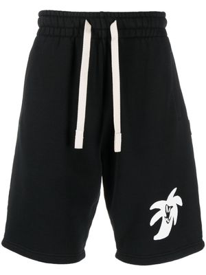 Palm Angels short de sport Hunter à imprimé graphique - Noir