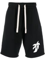 Palm Angels short de sport Hunter à imprimé graphique - Noir