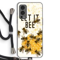 Let it bee: OnePlus Nord 2 5G Transparant Hoesje met koord
