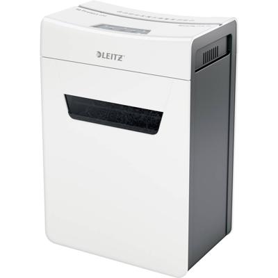Leitz IQ 6M Protect Premium P5 Papierversnipperaar 6 vellen Micro cut 2 x 15 mm P-5 18 l Ook geschikt voor Nietjes, Paperclips