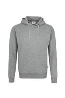 Hakro 560 Hooded sweatshirt organic cotton GOTS - Mottled Grey - 2XS