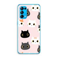 Katten: Oppo Find X3 Lite Transparant Hoesje