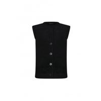 Roberto Sarto - Zwart | Dames | Gilet | Zwart | 48 | regular | Kamst mode