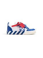 Off-White Kids baskets Vulcanized en cuir - Blanc