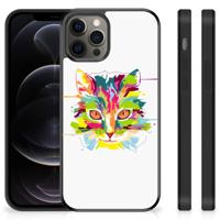 iPhone 12 Pro Max | Bumper Hoesje | Cat Color