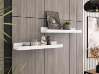 Set van 2 legplanken MAELIS 45 cm wit Set van 2 legplanken MAELIS 45 cm wit