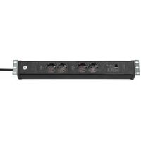 Brennenstuhl 1156057984 power uitbreiding 3 m 4 AC-uitgang(en) Zwart Brennenstuhl 1156057984 power uitbreiding 3 m 4 AC-uitgang(en) Zwart