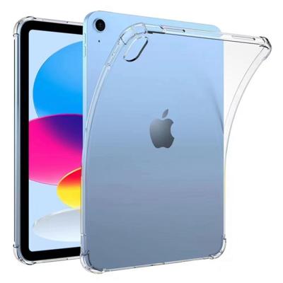 Anti-shock TPU Back Cover Hoesje Apple iPad (2022) 10.9 Transparant Anti-shock TPU Back Cover Hoesje Apple iPad (2022) 10.9 Transparant