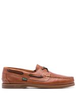 Paraboot chaussures bateau Barth à lacets - Marron