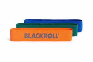 Blackroll Loop Set oefenband Licht Textiel Blauw, Groen, Oranje