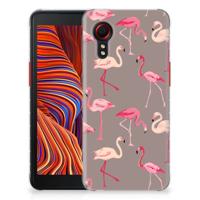 Samsung Galaxy Xcover 5 | TPU Hoesje | Flamingo