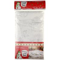 Kleur je eigen tafelkleed kerst