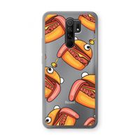 Hamburger: Xiaomi Redmi 9 Transparant Hoesje