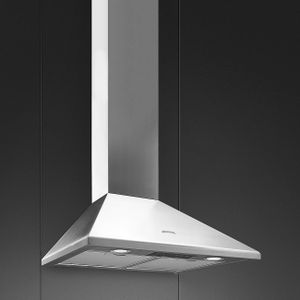 Smeg KSED65XE afzuigkap Muurmontage Roestvrijstaal 635 m³/uur B