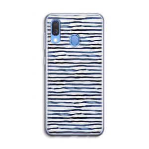 Verrassende lijnen: Samsung Galaxy A40 Transparant Hoesje