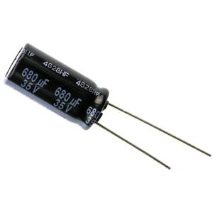 Panasonic EEU-FR1V681 Elektrolytische condensator Radiaal bedraad 5 mm 680 µF 35 V 20 % (Ø) 10 mm 1 stuk(s)