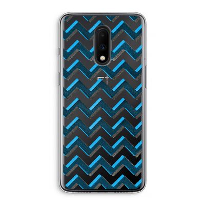 Onderbroken lijn: OnePlus 7 Transparant Hoesje