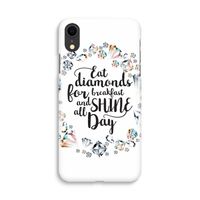Diamonds: iPhone XR Volledig Geprint Hoesje