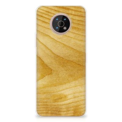Nokia G50 | Bumper Hoesje | Licht Hout