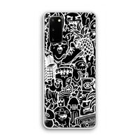 Vexx Black Mixtape: Samsung Galaxy S20 Transparant Hoesje