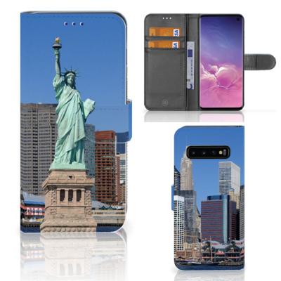 Samsung Galaxy S10 | Flip Cover | Vrijheidsbeeld