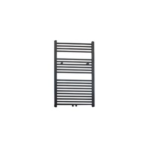 Radiator Sanilux Lydia 120x60 cm 773 Watt Midden-onder Aansluiting Grafiet Sanilux